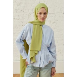 DUBAİ KREP ŞAL ZEYTİN YEŞİLİ