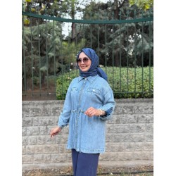 ZÜMRA CEKET AÇIK MAVİ