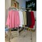 KOLLARI YIRTMAÇLI SWEATSHİRT PEMBE