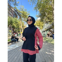 ÇİZGİLİ GARNİLİ TAKIM