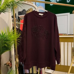 BONCUK NAKIŞLI BASİC SWEAT MÜRDÜM