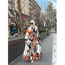 VERA ELBİSE SİYAH 