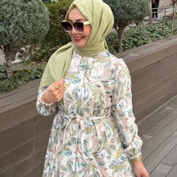 VERA ELBİSE YEŞİL