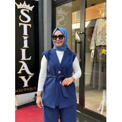 YELEKLİ TAKIM LACİVERT