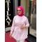 FİSTO ÇİZGİLİ GÖMLEK PEMBE 