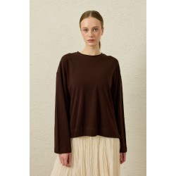 COMFY PENYE TUNİK ACI KAHVE MRW 