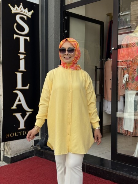 ADA GÖMLEK SOFT SARI