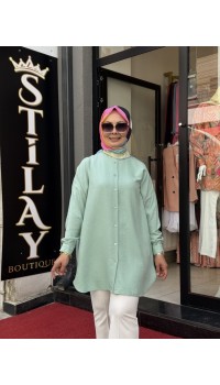 ADA GÖMLEK MİNT YEŞİLİ