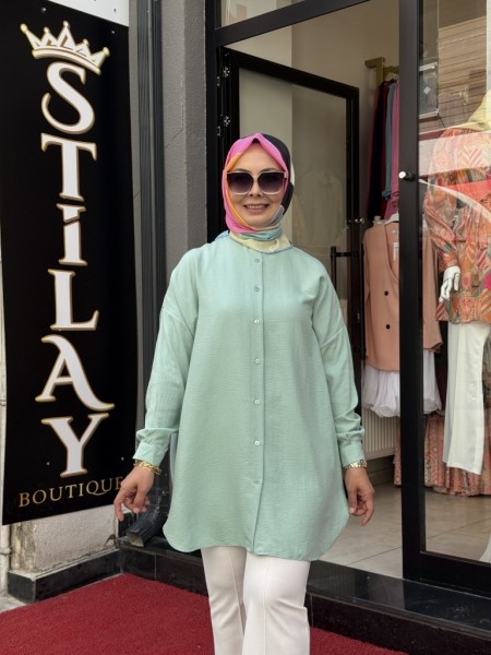 ADA GÖMLEK MİNT YEŞİLİ