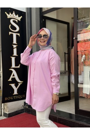 ADA GÖMLEK SOFT PEMBE