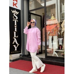 ADA GÖMLEK SOFT PEMBE