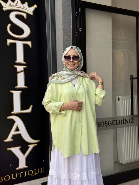 ADA GÖMLEK SOFT YEŞİL