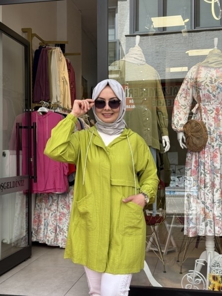 ALİCE KAP FISTIK YEŞİLİ