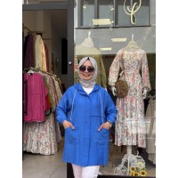 ALİCE KAP SAKS MAVİSİ