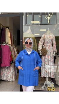 ALİCE KAP SAKS MAVİSİ