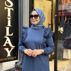 ALİSS SWEAT LACİVERT