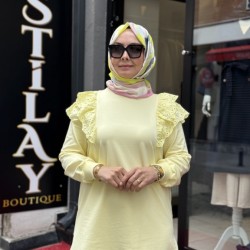 ALİSS SWEAT SOFT SARI 