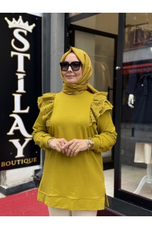 ALİSS SWEAT YAĞ YEŞİLİ 