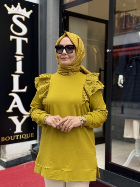 ALİSS SWEAT YAĞ YEŞİLİ 