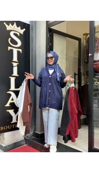 BASİC YUMOŞ HIRKA SİYAH