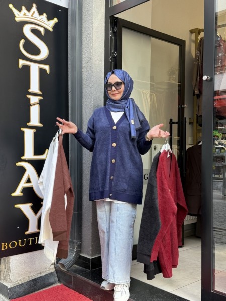 BASİC YUMOŞ HIRKA SİYAH