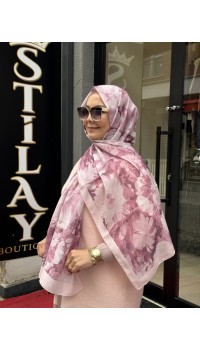 WİNTER BLOOM SOFT ŞAL 3069 PEMBE