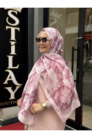 WİNTER BLOOM SOFT ŞAL 3069 PEMBE