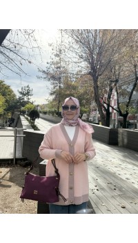 BASİC YUMOŞ HIRKA PEMBE