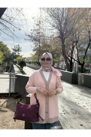 BASİC YUMOŞ HIRKA PEMBE