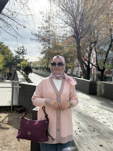 BASİC YUMOŞ HIRKA PEMBE