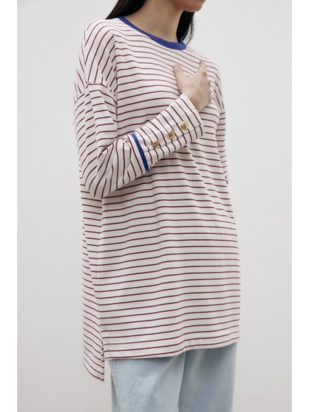 MRW ÇİZGİLİ SWEAT SAKS