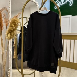 DÜZ BASİC SWEAT SİYAH