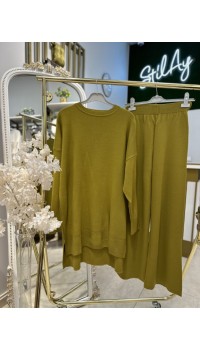 EFİL TRİKO TAKIM YAĞ YEŞİLİ 