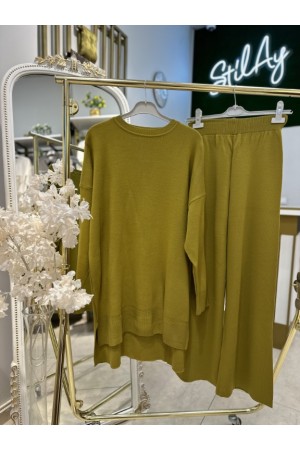 EFİL TRİKO TAKIM YAĞ YEŞİLİ 