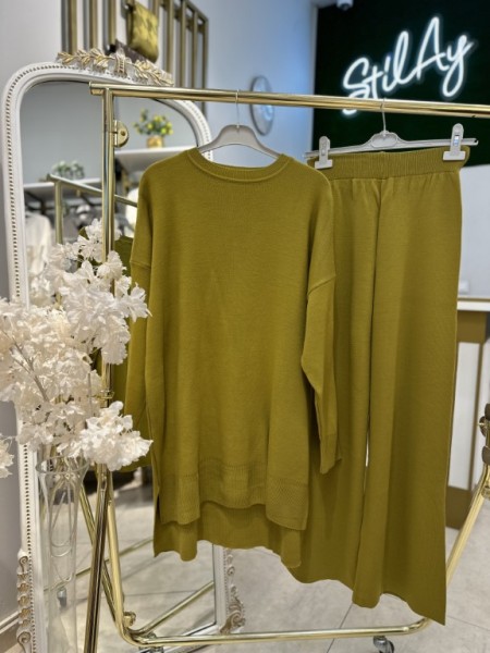 EFİL TRİKO TAKIM YAĞ YEŞİLİ 