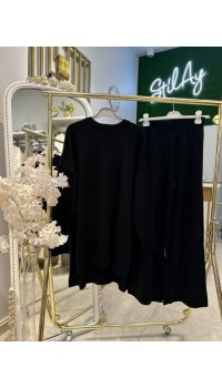 EFİL TRİKO TAKIM SİYAH 