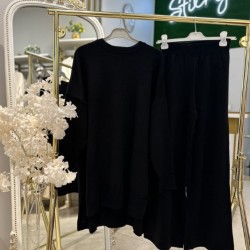 EFİL TRİKO TAKIM SİYAH 