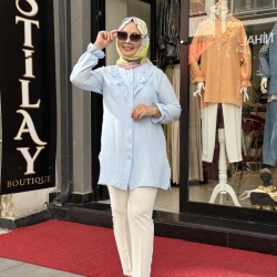 ELSA GÖMLEK SOFT MAVİ