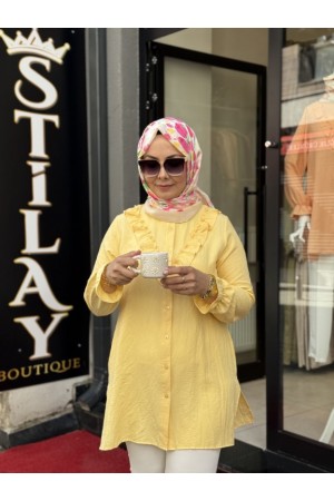 ELSA GÖMLEK SOFT SARI