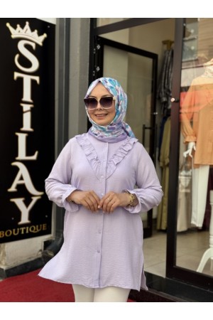 ELSA GÖMLEK SOFT LİLA