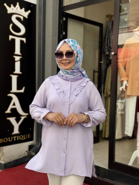 ELSA GÖMLEK SOFT LİLA