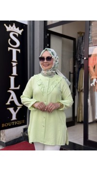 ELSA GÖMLEK SOFT YEŞİL