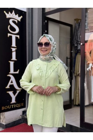 ELSA GÖMLEK SOFT YEŞİL