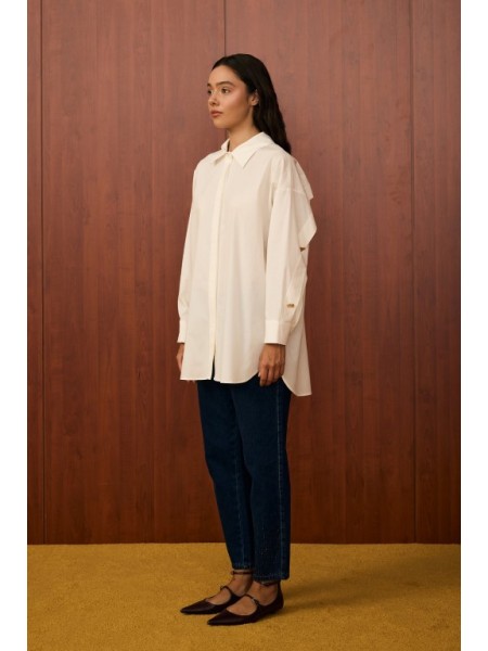 MRW FLY GÖMLEK BEYAZ