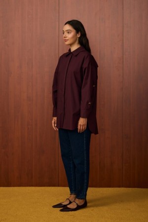 MRW FLY GÖMLEK BORDO 