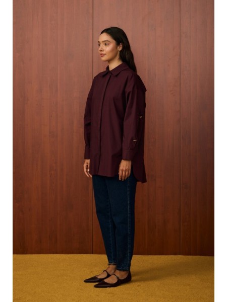 MRW FLY GÖMLEK BORDO 