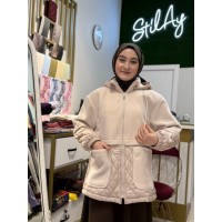 KAPİTONE DETAYLI ANGORA MONT TAŞ 