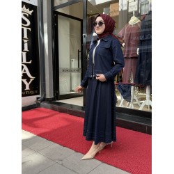 KOT ETEKLİ TAKIM LACİVERT