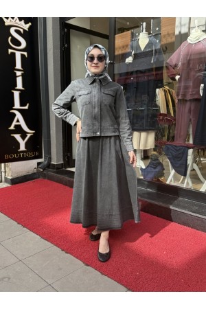 KOT ETEKLİ TAKIM ANTRASİT