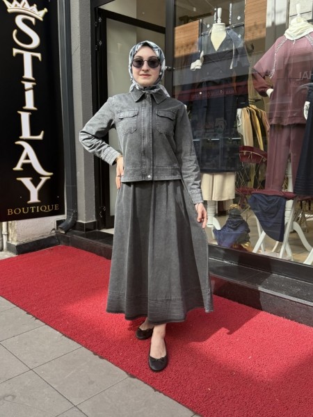 KOT ETEKLİ TAKIM ANTRASİT